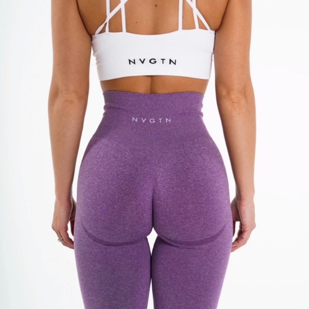 NVGTN Violet Contour Seamless Leggings NWT